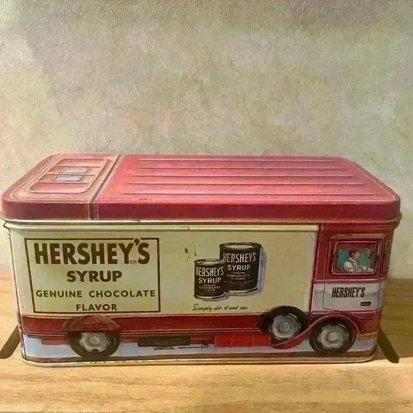 Vintage Hershey syrup tin - Picture 2 of 7